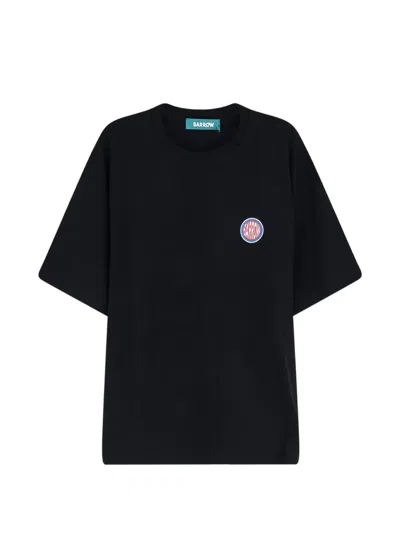Barrow Jewel Graphic-print T-shirt In Black