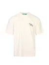 Barrow Keep Going Teddy-bear Print T-shirt In Neutral