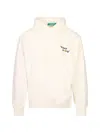 Barrow Keep Going-print Hoodie In White