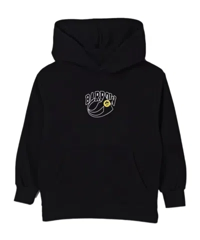 Barrow Kids Graphic Hoodie Sweaters In Black