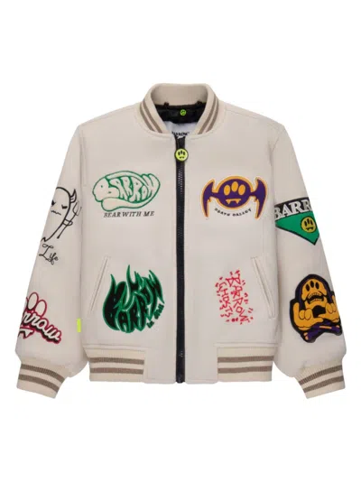 Barrow Kids Jacket In White