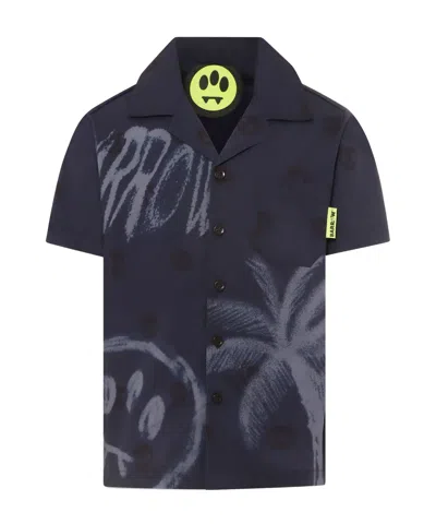 Barrow Skull-pattern Shirt