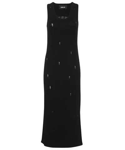 Barrow Knitted Dress In Black