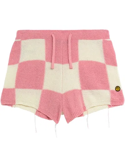 Barrow Knitted Shorts In Pink