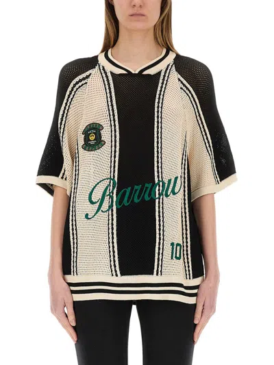 Barrow Knitted T-shirt Unisex In Black