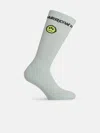 Barrow Light Blue Cotton Blend Socks In Light Blue
