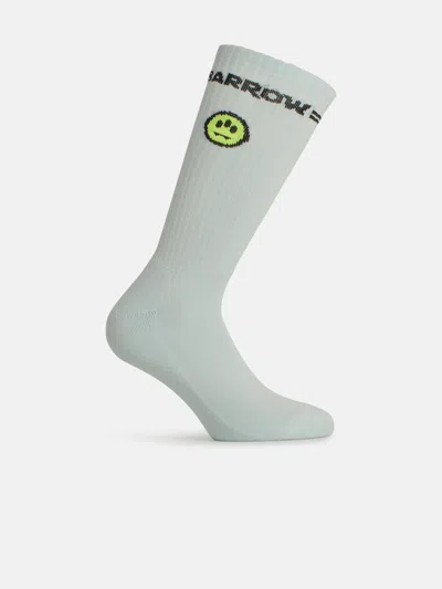 Barrow Light Blue Cotton Blend Socks