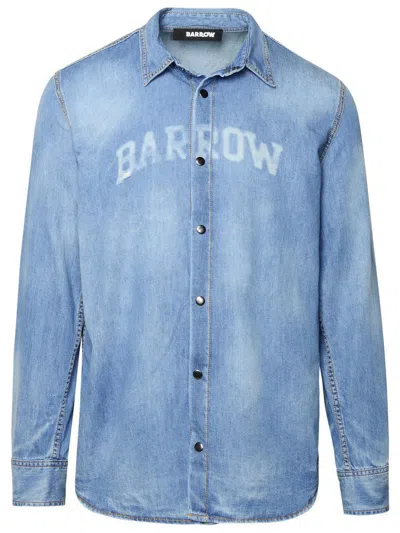 Barrow Light Blue Cotton Shirt