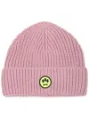 Barrow Logo-appliqué Beanie In Pink