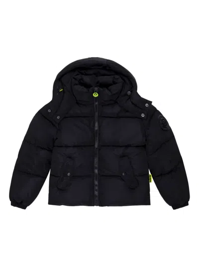 Barrow Kids' Logo-appliqué Puffer Jacket In Black
