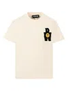 Barrow Kids' Logo-appliqué T-shirt In Neutral