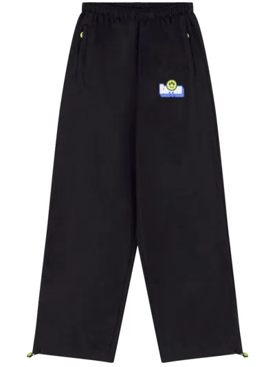 Barrow Logo-appliqué Track Pants In Black