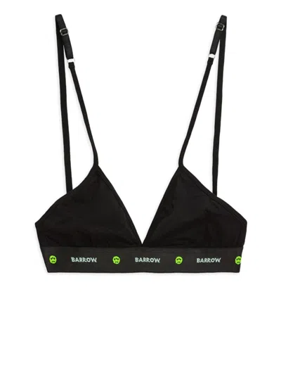 Barrow Logo-band Triangle Bras (pack Of Three) In 黑色
