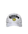 Barrow Printed Baseball Cap In White
