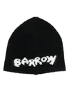 Barrow Logo-embroidered Pull-on Beanie In ブラック