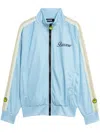 Barrow Logo Bomber Jacket In Blue
