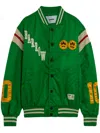 Barrow Logo Bomber Jacket In Green