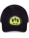 Barrow Cappello Baseball Effetto Graffito Nero In Black