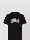 Barrow Logo Crew Neck T-shirt Graphic Print In Schwarz