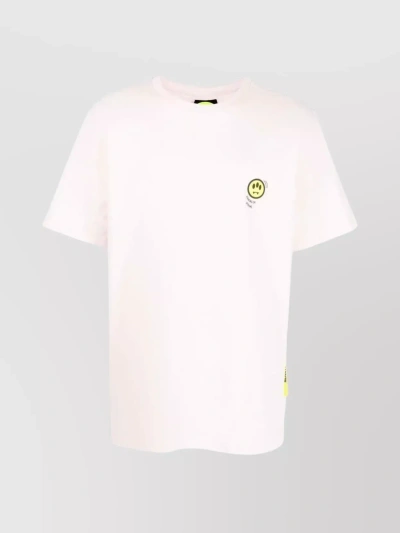 Barrow Logo Crew Neck T-shirt In White