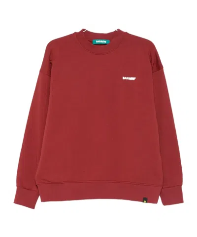 BARROW LOGO-DETAIL CREW-NECK SWEATSHIRT