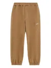 Barrow Logo-detail Track Pants In Brown
