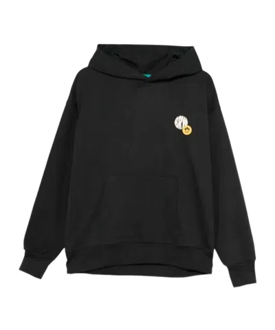 Barrow Logo-embellished Hoodie In Black