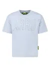 Barrow Kids' Logo-embellished T-shirt In Hellblau