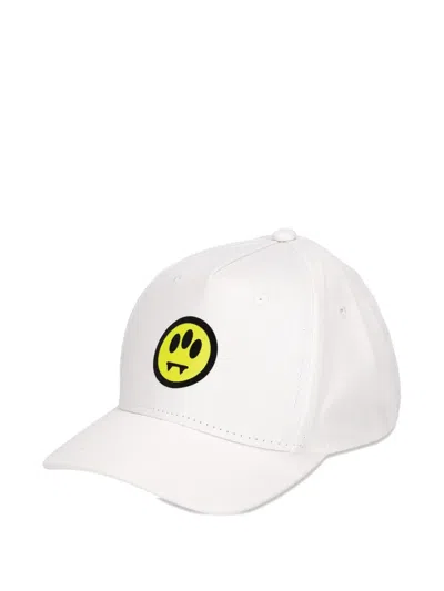Barrow Kids' Logo-embroidered Baseball Cap In White