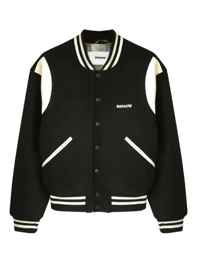 BARROW LOGO-EMBROIDERED BOMBER JACKET