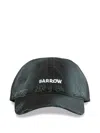 Barrow Logo Embroidered Distressed Cap In Black