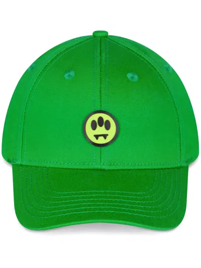 Barrow Logo-embroidered Cap In Green