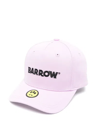 Barrow Kids' Logo-embroidered Cap In Pink