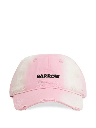 Barrow Baseballkappe Mit Logo-stickerei In Pink
