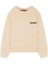 Barrow Logo-embroidered Sweatshirt In 中性色