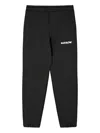 Barrow Logo-embroidered Track Pants In Black