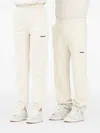 Barrow Logo-embroidered Track Pants In White
