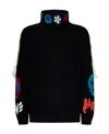 Barrow Logo-embroidered Wool-blend Jumper In Black
