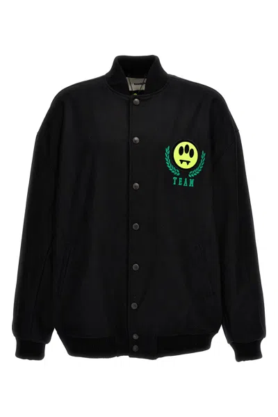 BARROW BARROW LOGO EMBROIDERY BOMBER JACKET
