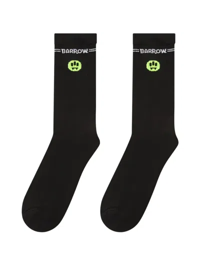 Barrow Logo-graphic Socks (set Of Two) In Black