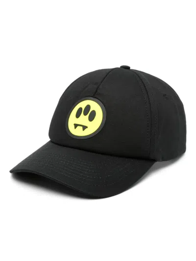 Barrow Black Baseball Hat With Logo In Black  