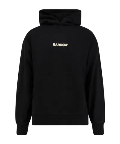 BARROW TEDDY-PRINT HOODED SWEATSHIRT
