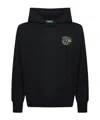 Barrow Logo Hooded Sweatshirt In Black