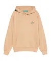 Barrow Unisex Hooded Sweatshirt Kangaroo Pocket In Brown