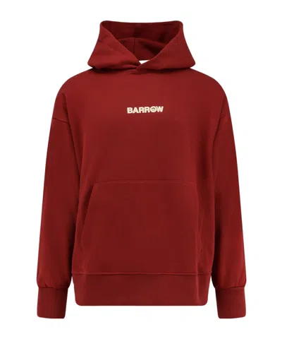BARROW TEDDY-PRINT HOODED SWEATSHIRT
