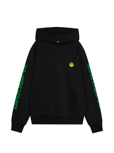 Barrow Logo Hoodie In Black