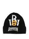 Barrow Logo-intarsia Beanie In Black
