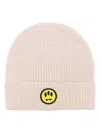 Barrow Logo-patch Beanie In 白色