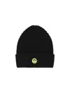 Barrow Berretto In Misto Lana Nero In Black
