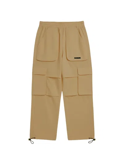 Barrow Logo Pocket Trousers In Brown